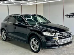 Black Used 2018 Audi Q5 S-Line SUV | £19,484 (Fair price)