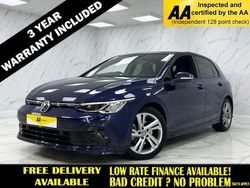 Blue Used 2020 VW Golf VII R-line Hatchback | £19,295 (Fair price)