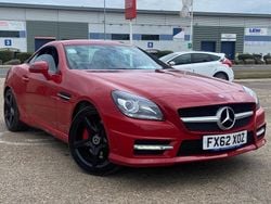 Red Used 2012 Mercedes SLK200 AMG Cabriolet | £7,990 (Fair price)
