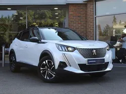 White Used 2022 Peugeot e-2008 GTi SUV | £14,750 (Fair price)