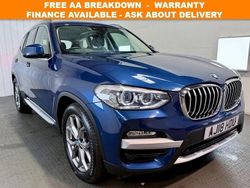 Blue Used 2018 BMW X3 xLine SUV | £19,995 (Good price)
