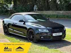Black Used 2011 Audi A5 Cabriolet S-Line Cabriolet | £5,495 (Fair price)