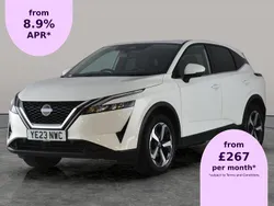 White Used 2023 Nissan Qashqai N-Connecta SUV | £19,121 (Fair price)