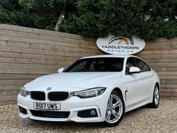 White Used 2017 BMW 420 Gran Coupé M Sport Coupe | £12,395 (Fair price)