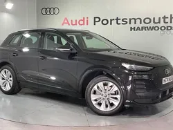 Black Used 2024 Audi Q6 e-tron Sport SUV | £49,690 (Good price)