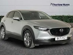 Silver Used 2021 Mazda CX-30 Inclusive SUV | £15,970 (Fair price)