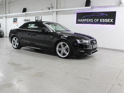 Black Used 2013 Audi A5 Cabriolet S-Line Cabriolet | £6,295 (Fair price)