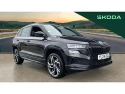 Black Used 2024 Skoda Karoq SportLine SUV | £24,495 (Good price)