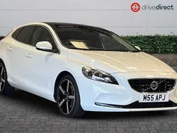 White Used 2016 Volvo V40 SE Lux Estate | £13,210 (Expensive)