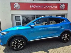 Blue Used 2024 MG ZS Exclusive Sedan | £14,995 (Fair price)