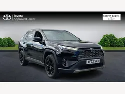 Black Used 2022 Toyota RAV4 Hybrid SUV | £29,746 (Fair price)