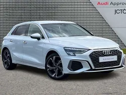 White Used 2023 Audi A3 S-Line Hatchback | £22,491 (Fair price)