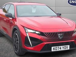 Red Used 2025 Peugeot 408 GT Sedan | £22,511