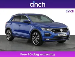 Blue Used 2020 VW T-Roc R-line SUV | £18,999 (Fair price)