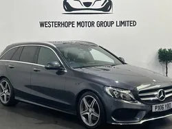 Grey Used 2016 Mercedes C220 AMG Line Premium Estate | £12,800 (Fair price)