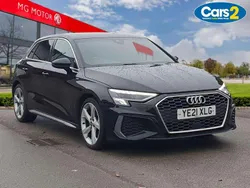 Black Used 2021 Audi A3 S-Line Hatchback | £20,500 (Fair price)