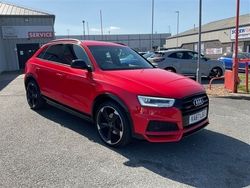 Red Used 2018 Audi Q3 Black Edition SUV | £18,495 (Fair price)