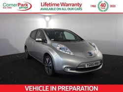 Silver Used 2015 Nissan Leaf Tekna Hatchback | £4,999 (Fair price)