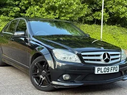 Black Used 2009 Mercedes C200 Sedan | £2,999 (Fair price)