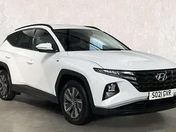 White Used 2021 Hyundai Tucson SE SUV | £16,995 (Fair price)