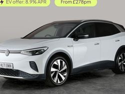 White Used 2021 VW ID.4 Pro Performance SUV | £16,915 (Fair price)