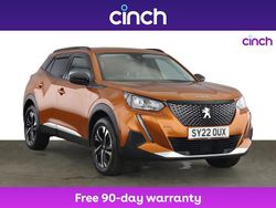 Orange Used 2022 Peugeot 2008 Allure Premium SUV | £13,049 (Good price)