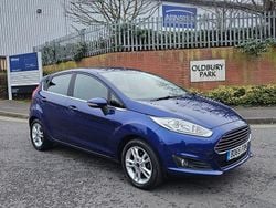 Blue Used 2015 Ford Fiesta Zetec Hatchback | £2,795 (Good price)