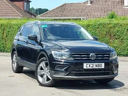 Black Used 2021 VW Tiguan Allspace Match SUV | £20,998 (Good price)