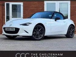 White Used 2016 Mazda MX5 Cabriolet | £14,495 (Fair price)