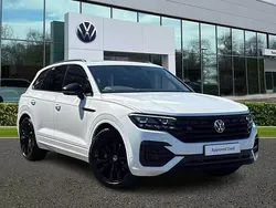White Used 2023 VW Touareg Black Edition SUV | £46,956 (Fair price)