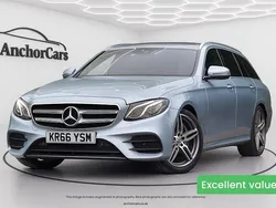 Silver Used 2016 Mercedes E220 AMG Line Premium Estate | £16,790 (A bit pricey)