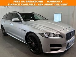 Silver Used 2018 Jaguar XF Sportbrake R-Sport Estate | £21,495 (Fair price)