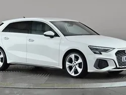 White Used 2020 Audi A3 S-Line Hatchback | £16,148 (Fair price)