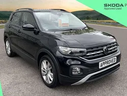 Black Used 2021 VW T-Cross SE SUV | £13,495 (Fair price)