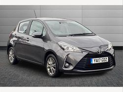 Grey Used 2017 Toyota Yaris Hatchback | £8,995 (Fair price)