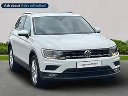White Used 2020 VW Tiguan Match SUV | £17,374 (Fair price)