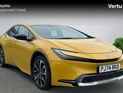 Yellow New 2024 Toyota Prius Hatchback | £31,223 (Super price)