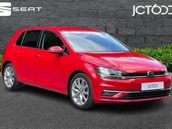 Red Used 2019 VW Golf VII GT Hatchback | £14,907 (Good price)