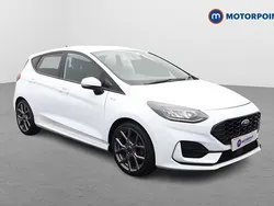 White Used 2022 Ford Fiesta ST-Line Hatchback | £13,599 (Fair price)