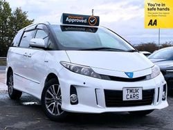 Pearl white Used 2013 Toyota Estima Hybrid MPV | £9,495