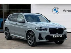 Grey Used 2021 BMW X3 M Sport SUV | £34,995 (A bit pricey)