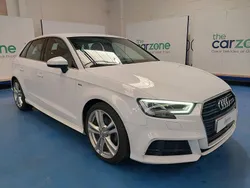 White Used 2018 Audi A3 Sportback S-Line Hatchback | £10,999 (Good price)