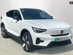 White Used 2023 Volvo C40 Ultimate SUV | £27,908
