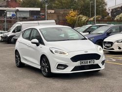 White Used 2018 Ford Fiesta ST-Line Hatchback | £8,249 (Fair price)