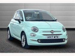 Green Used 2017 Fiat 500 Lounge Hatchback | £8,990 (Fair price)