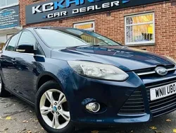 Blue Used 2011 Ford Focus Zetec Hatchback | £2,495 (Fair price)