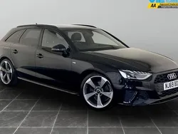 Black Used 2019 Audi A4 Black Edition Estate | £20,295 (Fair price)