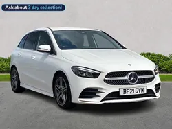 White Used 2021 Mercedes B220 AMG line MPV | £18,447 (Fair price)