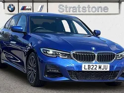 Blue Used 2022 BMW 330e M Sport | £22,499 (Good price)