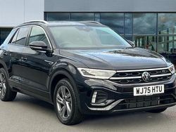 Deep black pearl New 2025 VW T-Roc R-line SUV | £29,744 (Super price)
